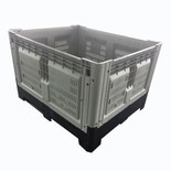 Ventilert sammenleggbar pallebeholder