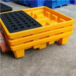 Heavy Duty 4-fat søl plastpall for petroleumsindustrien