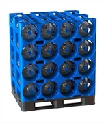 Oppbevaringsstativ for vannflasker