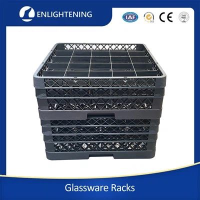 Vinglasshylle i plast