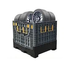 L1200*W1000*H1000mm Foldable Plastic Pallet Box suppliers