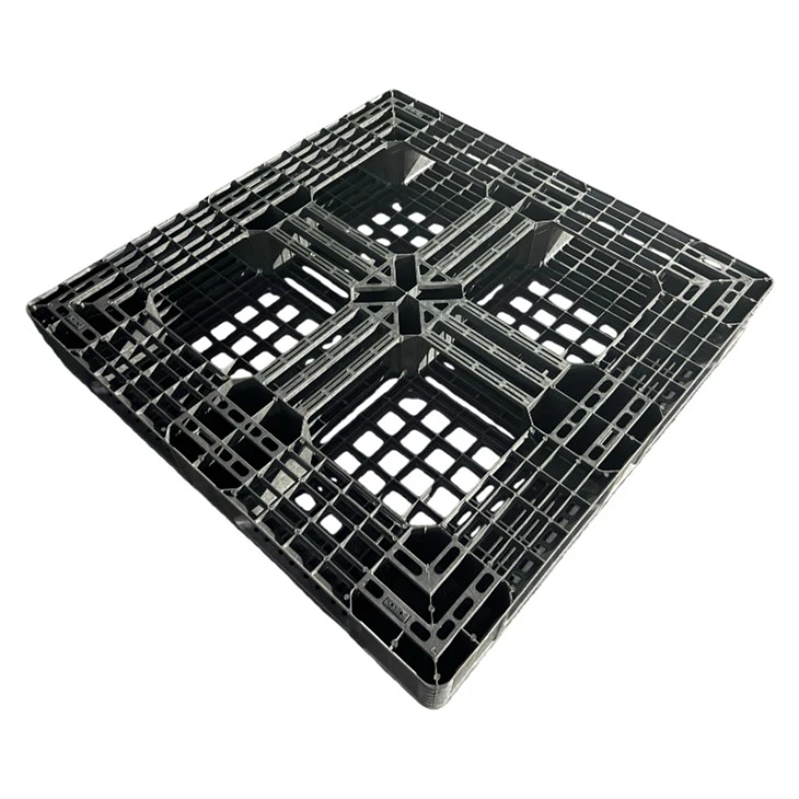 Eksporter plastpall med korsformet base